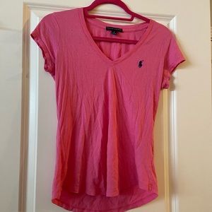 Pink Ralph Lauren Tshirt
